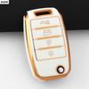 3 4 Buttons Tpu Car Flip Key Case Cover Shell For Kia Rio 3 Ceed Cerato K2 K3 K4 Sportage Picanto Optima Sorento Forte Stinger