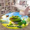 Customizable S-Shrek3 Round Non-Slip Carpet - Ideal for Garden, Picnic, Office, Perfect for Decoration, Suitable For All Seasons