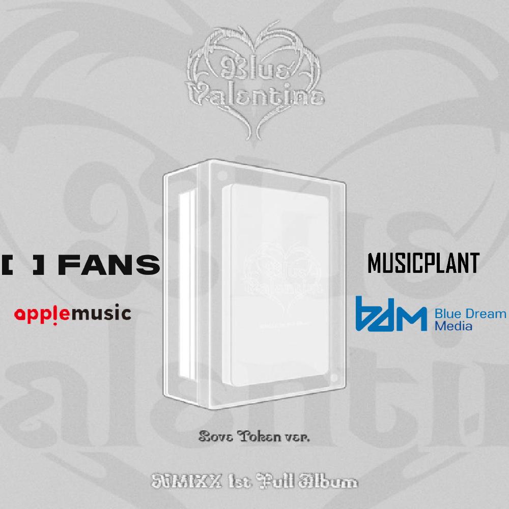 Pre-order NMIXX 1st Full Album Blue Valentine Love Token Ver. & SHOP POB