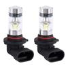 A44Z-2X 6000K Super White H10 9045 9145 9140 100W 1200LM LED Fog Light Bulb Projector Driving DRL