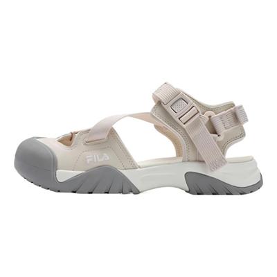 Peito Lait Liquide Chaussures Mode Tendance Polyvalent Simple Sandales de Plage Sandales Femmes Beige F12W522406F-WG