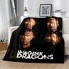 Rock Band Imagine Dragons Printed blankets Flannel Warm blanket Soft Cozy Blanket Travel Blankets bed linings Birthday Gift