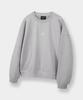 GRANDIOSITY 860G Pigment Cut Sweatshirt (Stone Grey)