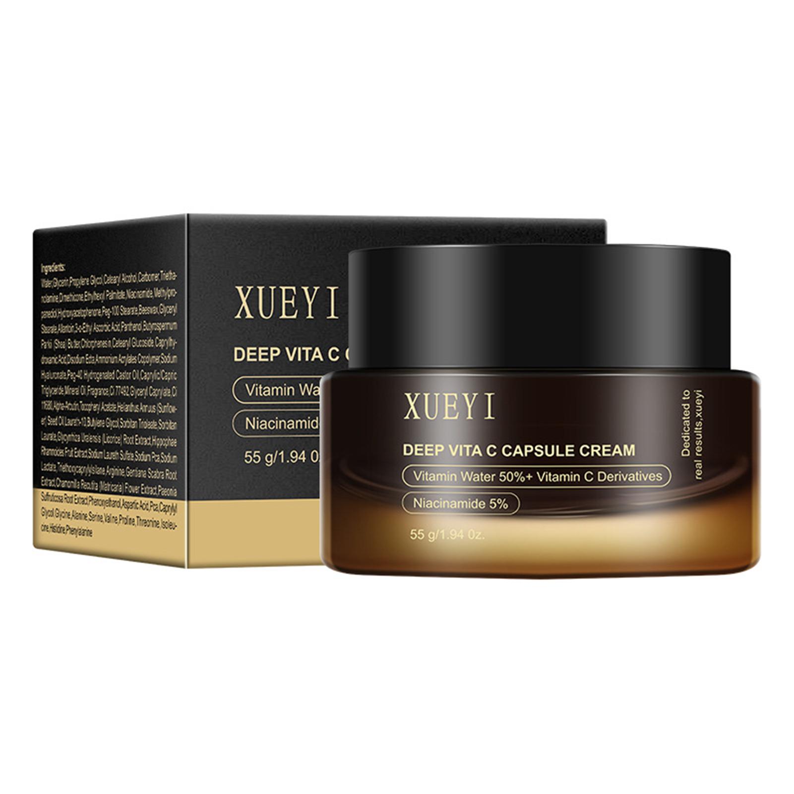 Brightening Face Cream With Vitamins C Capsules Anti Aging Skin Tightening Cream Moisturising Brightening Cream Face Skin Care