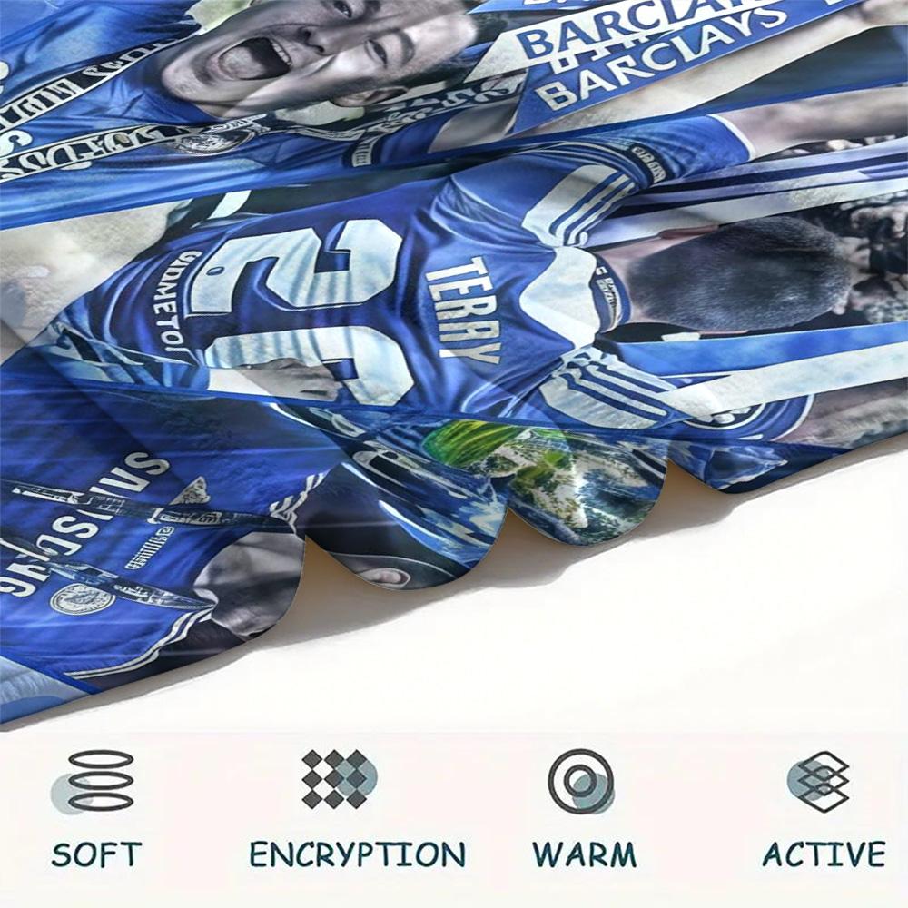 CFC Print FlAannel Blanket, High quality Comfortable for All Seasons, Home Decor, Warmth and Comfort