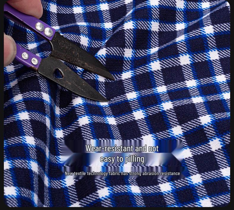 Cămașă groasă cu carouri și căptușeală din fleece pentru bărbați pentru Toamnă/Iarnă – Opțiuni multicolor disponibile