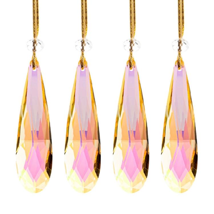 Сверкающие Хрустальные Ловцы Солнца Разноцветные Хрустальные Ловцы Солнца Подвесной Шарм для Украшения Окна и Штор