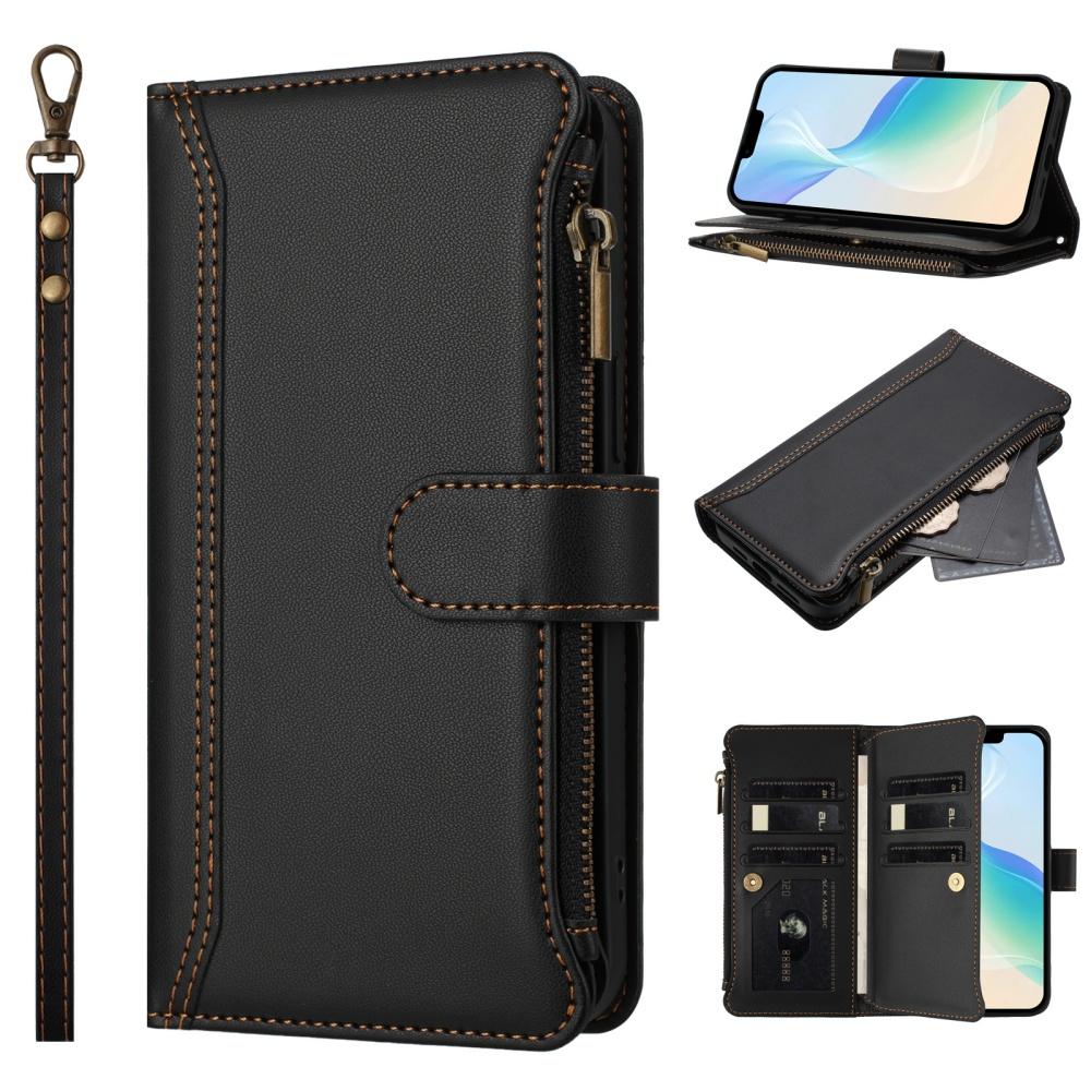 

Business Magnetic Zipper Flip Phone Case for Honor X8D X6D X9D X7D X5C X5B Plus X9C Smart X8C X7C X6C Leather Book Wallet Cover Honor X8d