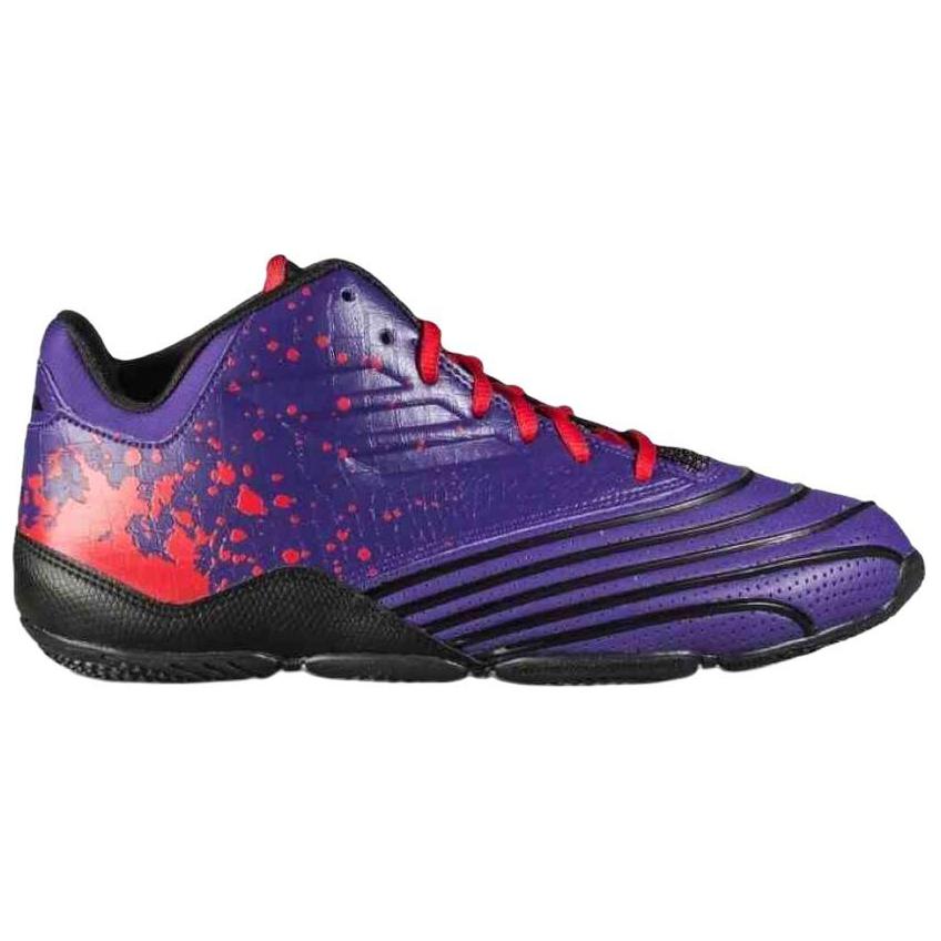 Adidas Return Of The Mac Fashion Comfortable Slip Resistant Durable Low Top Basketball Shoes Men Sneakers Emperor-Purple AQ8246