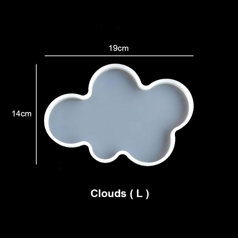 Silicone for DIY Coaster Resin Epoxy Mold Cup Mat Tray Tea Coaster Resin Molds Silicone Wine Glass Coasters Clay Plate Mould