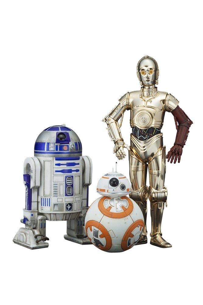 

Kotobukiya ARTFX+ STAR WARS R2-D2 & C-3PO with BB-8 110 scale PVC painted simple assembly figure