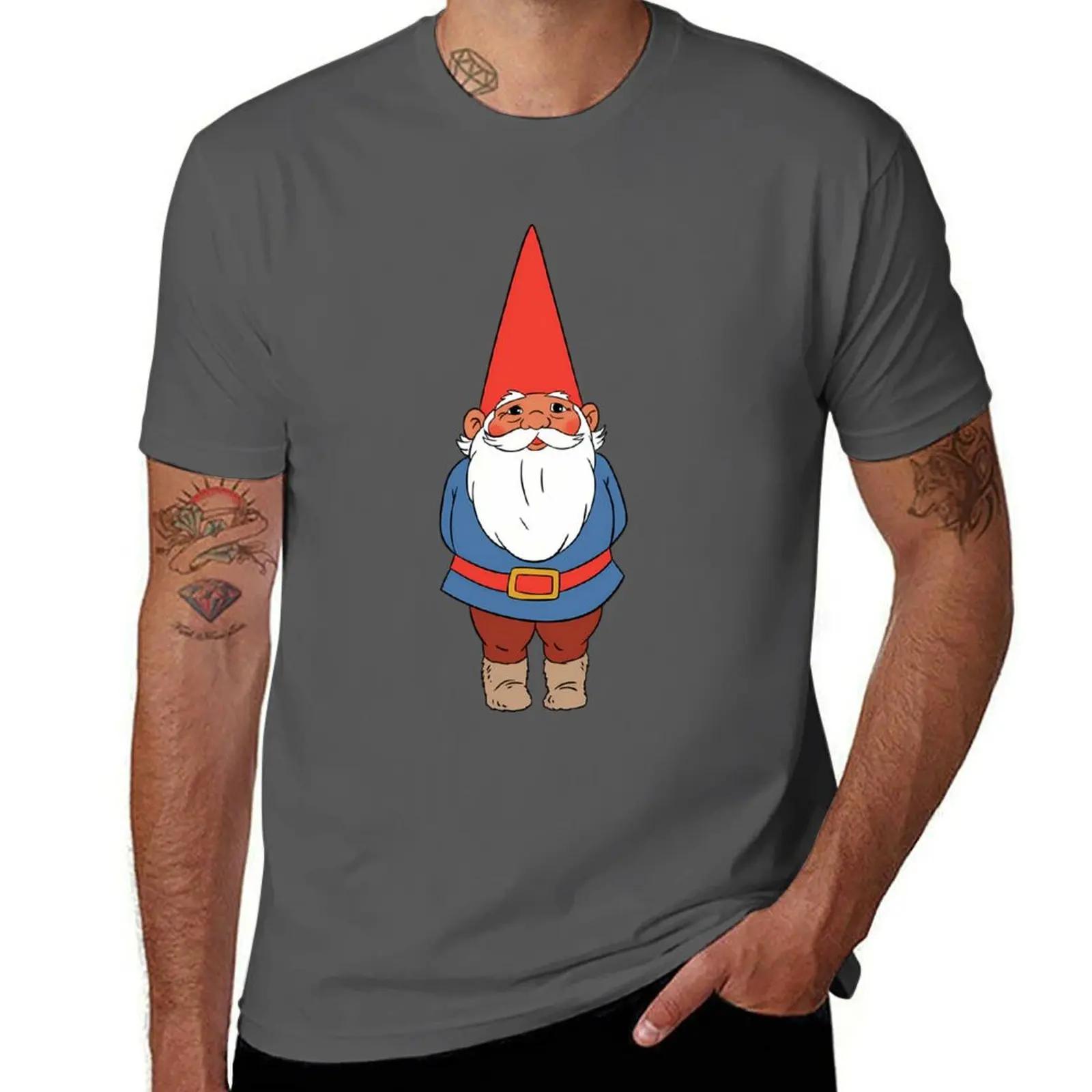 

David the Gnome T-Shirt vintage graphic tee plus size clothes oversized t shirt vintage workout shirts for men L