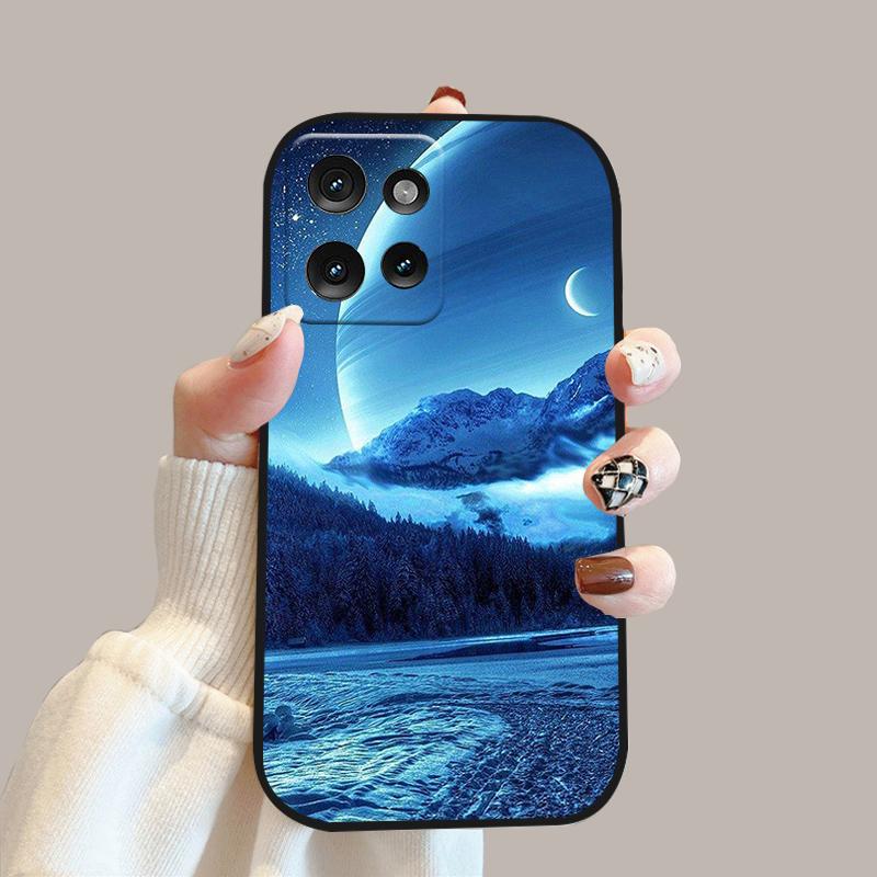 Fashion Painted Coque Case For Moto Edge 50 Soft Silicone TPU Phone Cover For Motorola S50 Edge50 Neo 5G Shockproof Protector