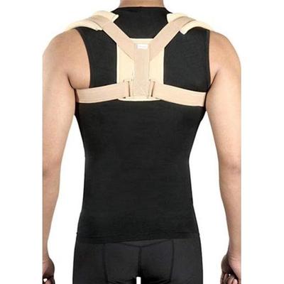 MGRM Adjustable Upper Back Brace Posture Corrector For Clavicle, Neck, Back & Shoulder Support (Small) | Improve Bad Posture | For Men & Women