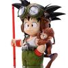 New 16cm Anime Dragon Ball Son Goku Figure With Monkey Kid Goku Action Figure PVC Collectible Anime Figure Ornaments Model Toys