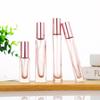 Translucent Pink Glass Spray Perfume Bottle, 10ml - Portable Cosmetic Sample Bottle