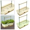 Balcony Planter Rectangle Box Drainage Hole Window Vegetable Flower for