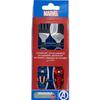 Tataway Ensemble 2 couverts enfants Marvel acier inoxydable bleu Avengers Captain America Iron Man bouts arrondis