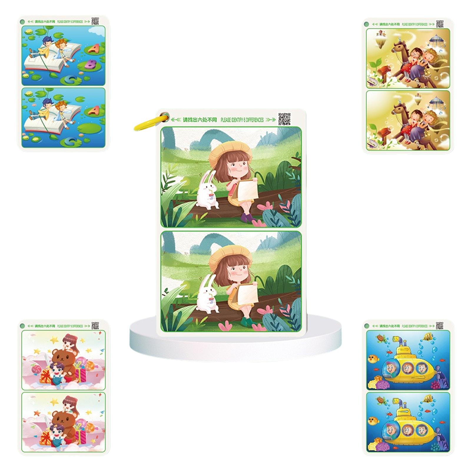 

32 карточки для тренировки внимания. Игра «Найди отличия». Для детей от 3 лет. Карточки «Найди отличия». Развитие наблюдательности. 2