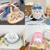 Chiikawa Usagi Plush Mini Backpack With Zipper Closure For Daily Casual Use