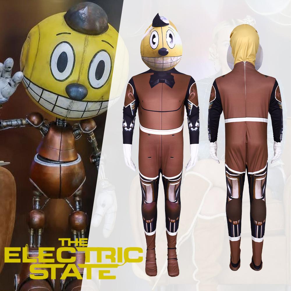 Electric State The Cosplay Costumes Role Play Halloween Party Performance Gift
