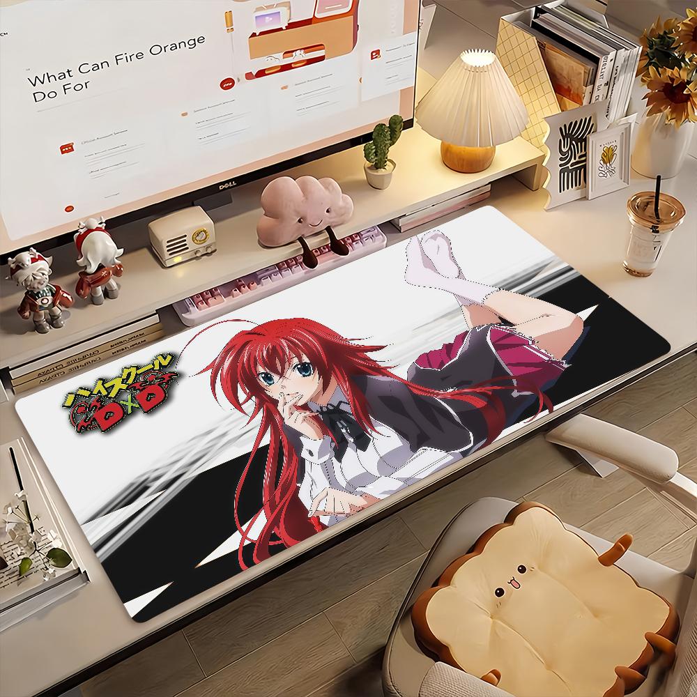 High School DxD Rias Gremory Mouse Pad Computer Laptop Rubber Non-slip Mouse Mat Mousepad Gamers Decoracion Desk Mat