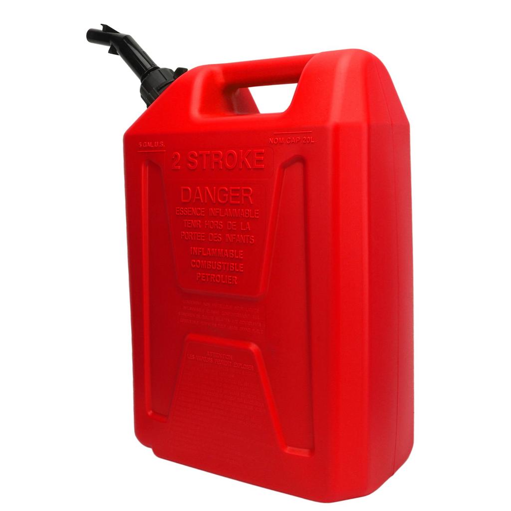 20L Gas Can HDPE Anti Static Self Exhausting Gasoline Oil Petrol Storage Cans Backup Fuel Container Red
