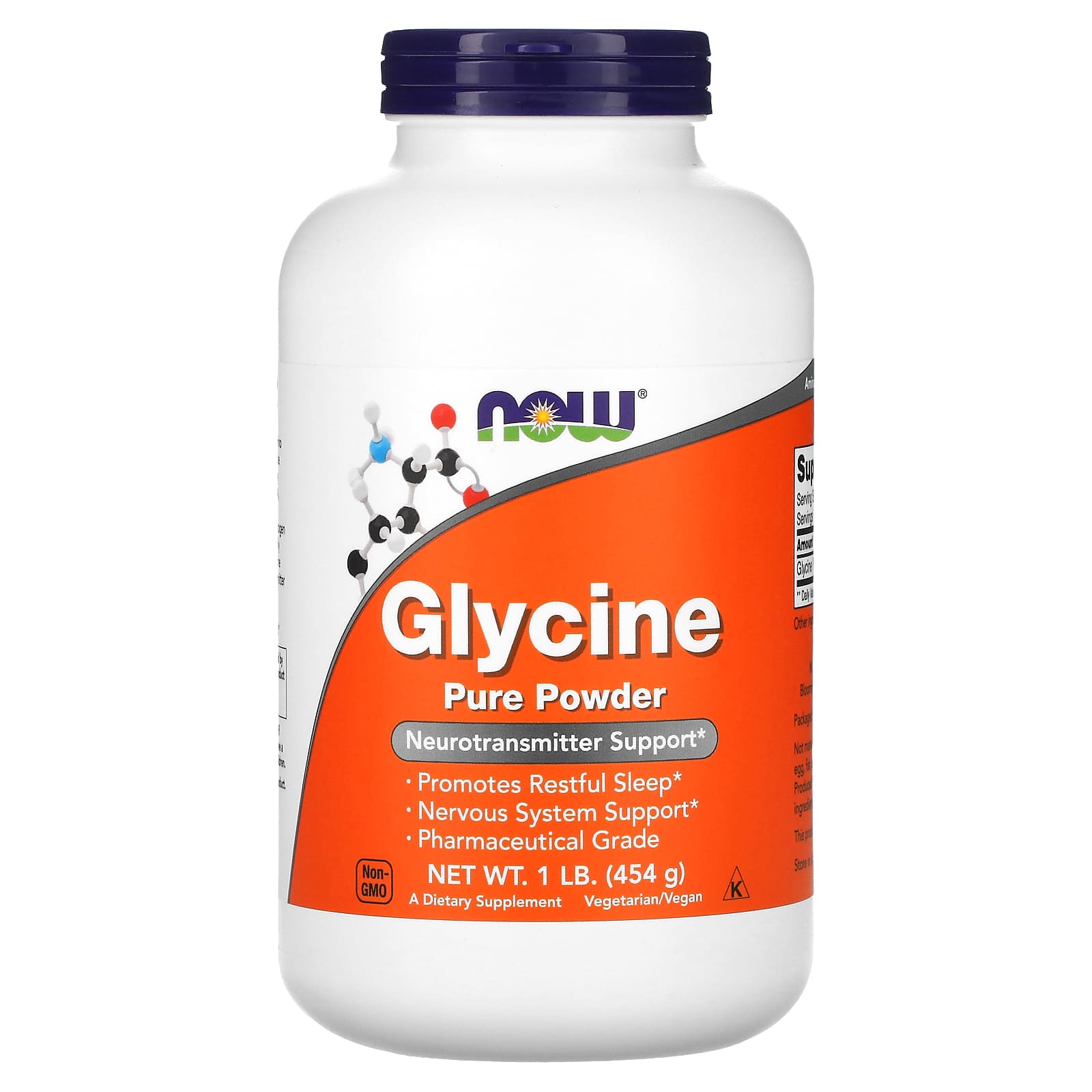 

Glycine, Pure Powder, 454G (1Lb)