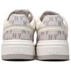 MLB New York Yankees Synthetic Leather Low top Skateboard Shoes Unisex Gray 3ASXM056N-50GRS