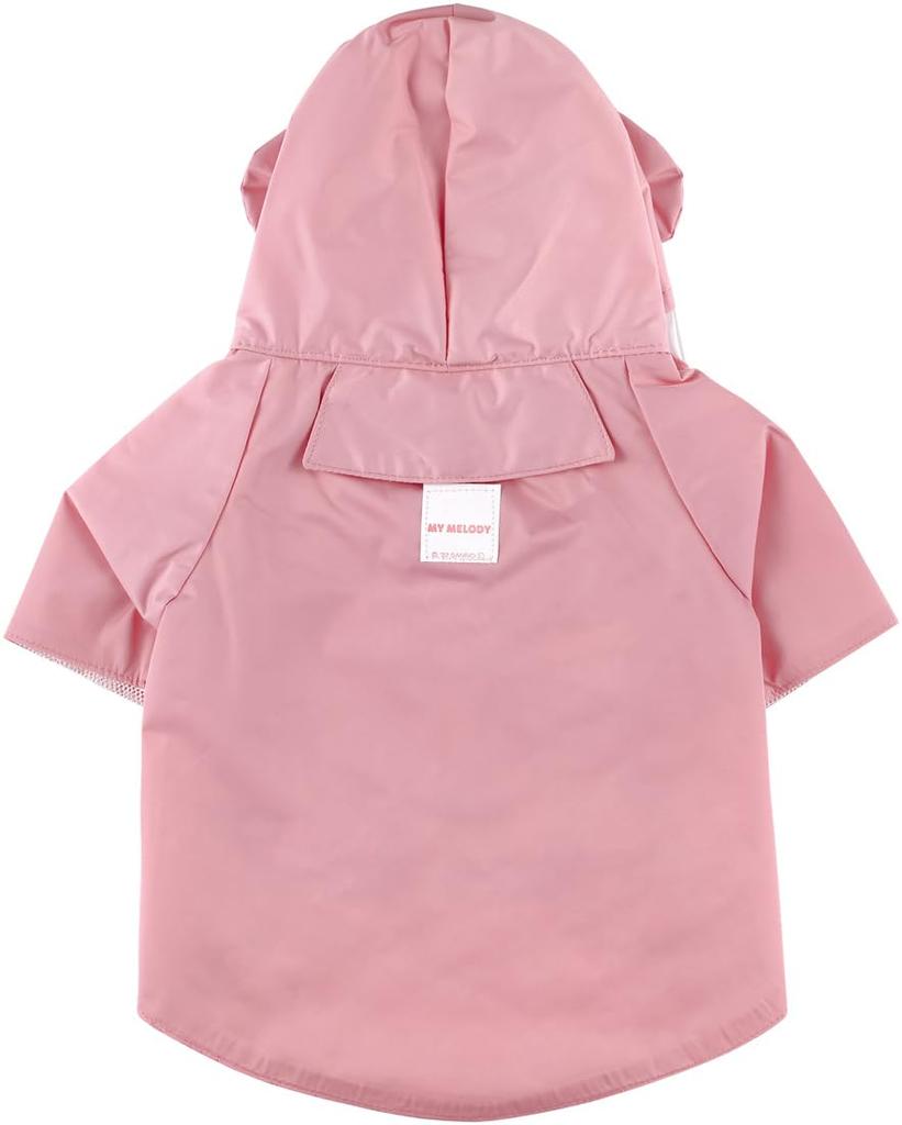 Skater Dog Size 29cm Perfect for Walks and Includes Storage Sanrio My Melody PRAC1 Raincoat, Small, Long, Rain, Bag, Design,