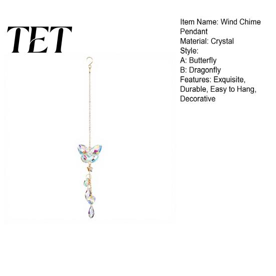 Sophisticated Birthday Gifts for Women Butterfly & Dragonfly Crystal Suncatcher, Colorful Rainbow Maker Prism Hanging Glamorous Crystals Indoor Decor