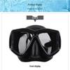 Unisex Large Frame Snorkeling Goggles