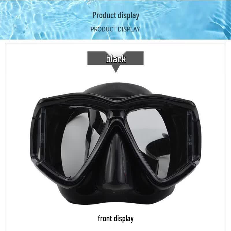 Unisex Large Frame Snorkeling Goggles