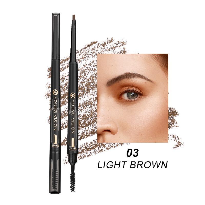 YOUNG VISION Misty 3-in-1 Eyebrow PencilWaterproof and Smudge-proofBrow BrushBrow PencilFine and Soft Pencil