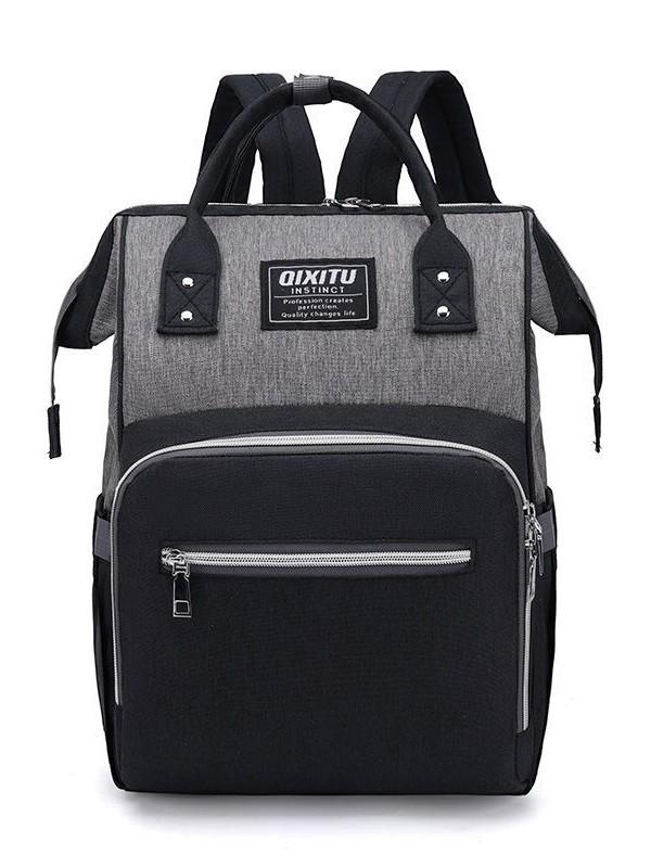 2024 Fashion Large-Capacity Casual Mommy Bag - Multifunctional Outdoor Mother and Baby Hospital Backpack