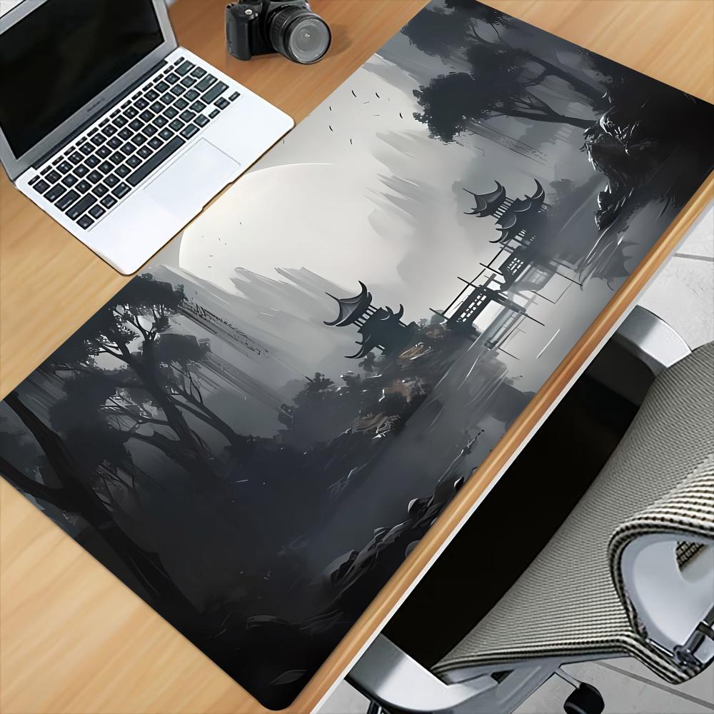 Pc Desktop Accessories Night Moonlight Large Cool Mouse Pad Laptop NonSlip Esports Office Desk Mat Game Player Mousepad Mini