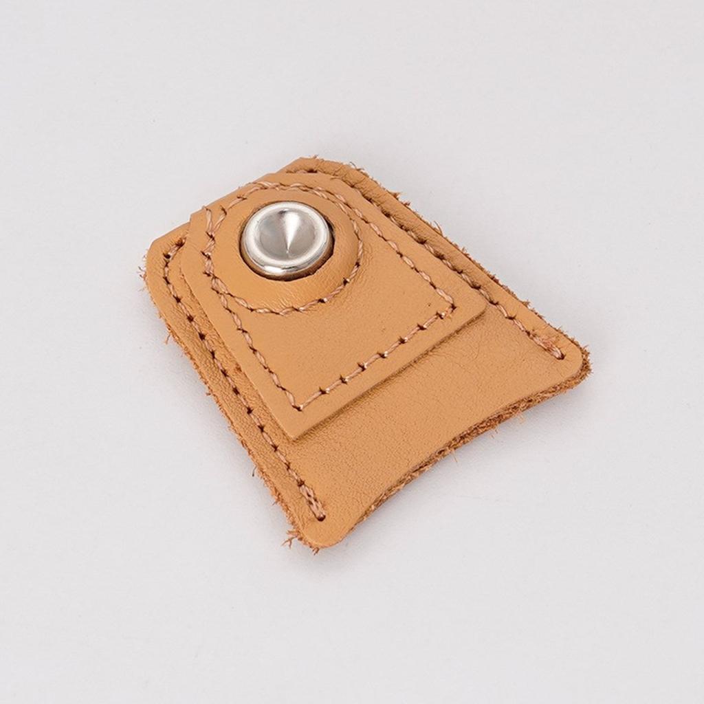 4 Buc Degetar din Piele Degetar de Cusut Protector de Deget pentru Cusut Manual Matlasare Tricotat Ac de Broderie