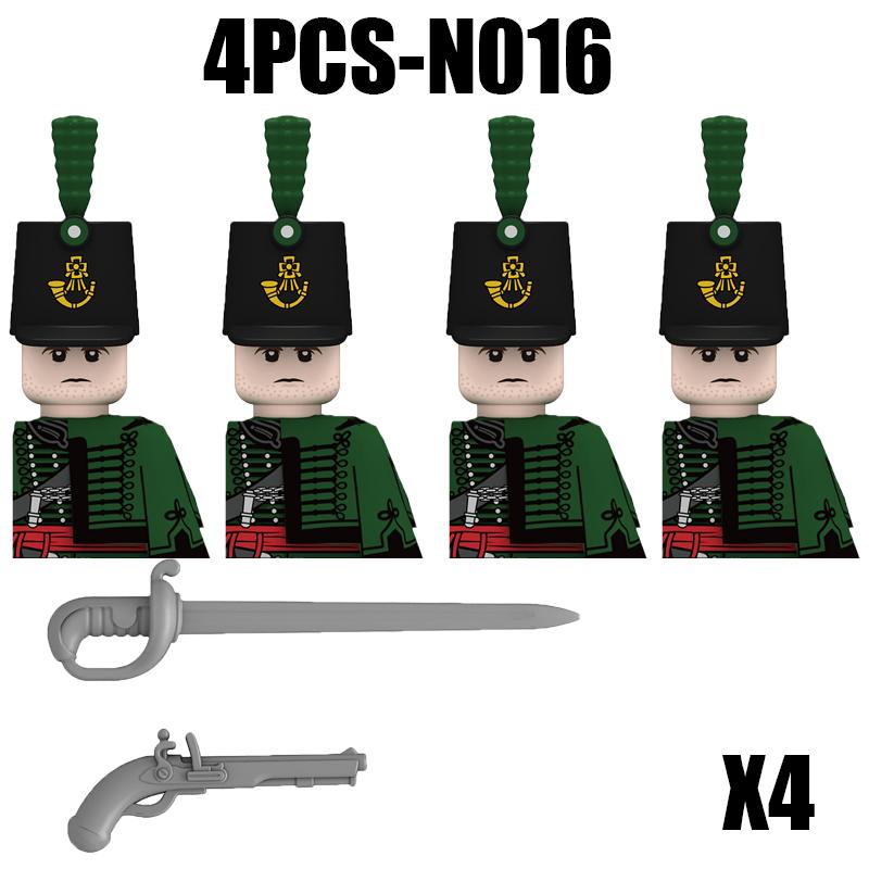 

MOC Середньовічна військова наполеонівська війна Фігурки солдатів Будівельні блоки Замок Вартова Лицар Піхота Армія Мечі Зброя Цеглинки Іграшки