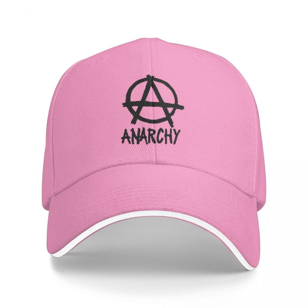 Anarchy Print Baseball Caps Snapback Baseball Hats Breathable Casual Casquette Outdoor Unisex