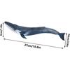 Marine Animal Model Toy, Simulation Blue Whale Miniature Animal Toy Science Ocean Creatures Model Educational Model Toy for Children Kids