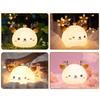 Silicone Deer LED RGB Night Lamp