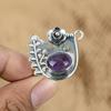Mothers day Sale Sterling Silver African Amethyst Gemstone Flower Ring Jewelry