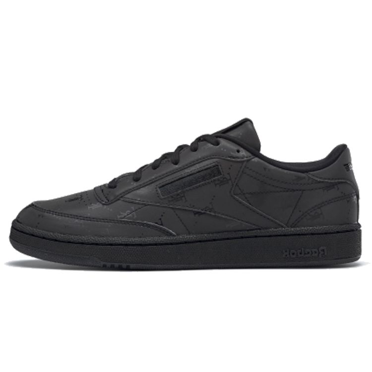 

Черные кроссовки унисекс Reebok Très Rasché x Club C 85 MU FW8452