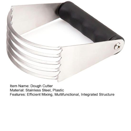 Stainless Steel Dough Blender Mixer Cream Flour Mixer Egg Powder Beater Rammer Multi-Purpose Kitchen