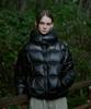 Minimalproject Silent See-Through Down Padded Jacket Mpj110 [Black]