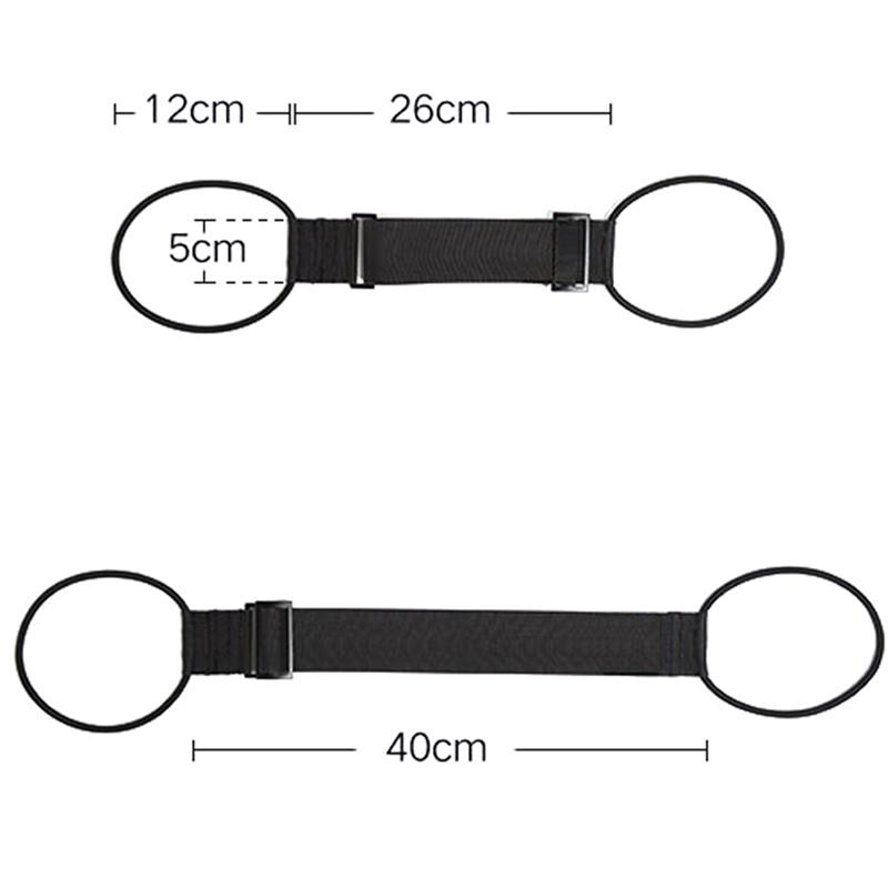 Legg til en veskestropp Reisebagasje Koffert Justerbare beltestropper Farge Tilfeldig