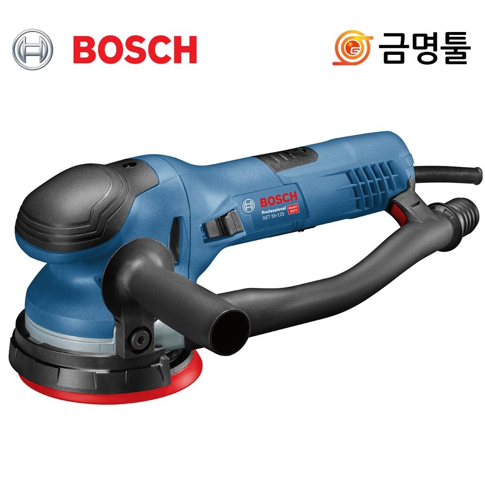 

Круглая шлифовальная машина Bosch GET55 125, 5 дюймов, 550 Вт, 6 скоростей, электрическая шлифовальная машина 3 в 1, шлифовальная бумага, обработка древесины