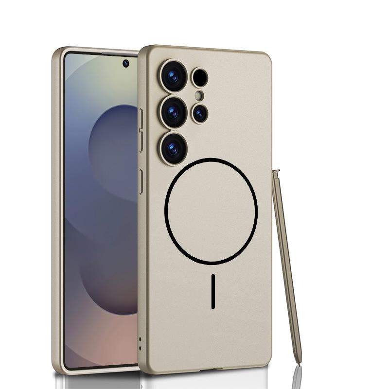 Samsung S25 Ultra Thin Powerful Built In Magnetic Phone Case Wireless Charging Fashion Men's and Women's Protection Case