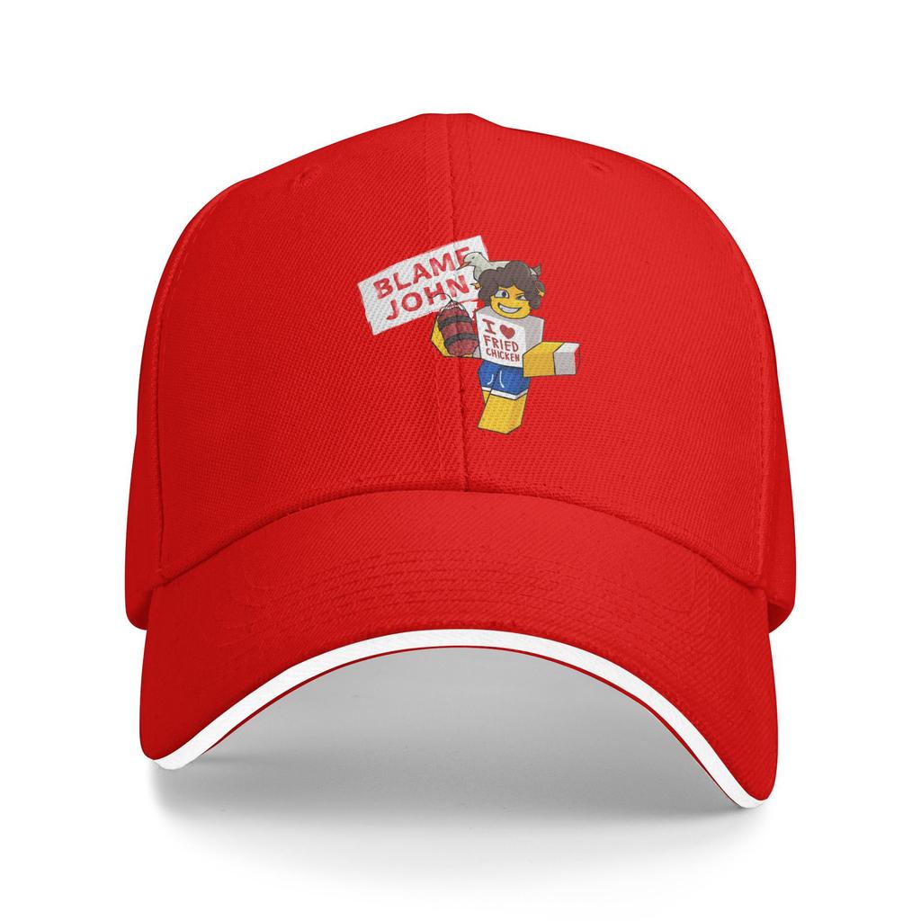 Blame John Forsaken Shedletsky Sun Baseball Cap Summer Unisex Unisex Sun-Proof Classic Hunting Camping Snapback Cap