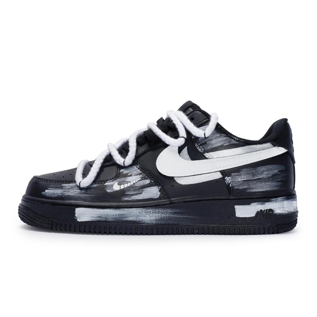 Nike Air Force 1 07 811 Manufacturing, Vertebrae, Special Shoe Box Slip Resistant Low top Skateboard Shoes Unisex CW2288-001(Team80-S-BOX)